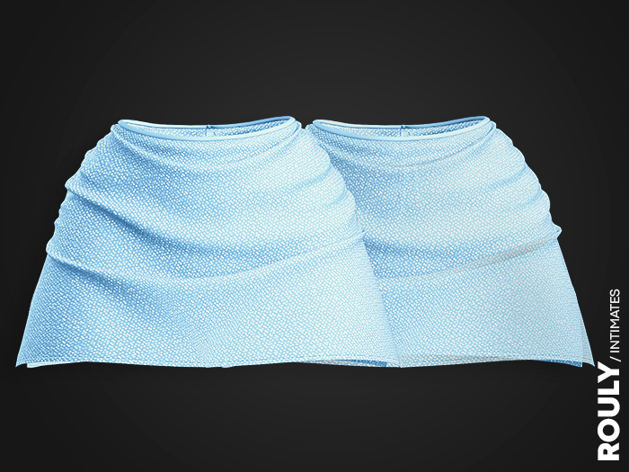 ROULY :: Sweet Harmony Skirt - Sky