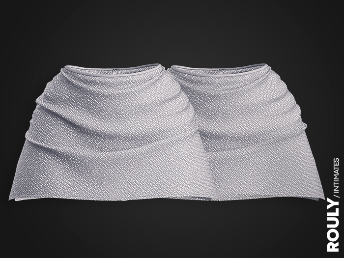 ROULY :: Sweet Harmony Skirt - Silver