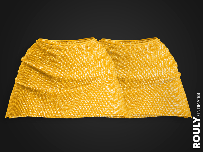 ROULY :: Sweet Harmony Skirt - Lemon