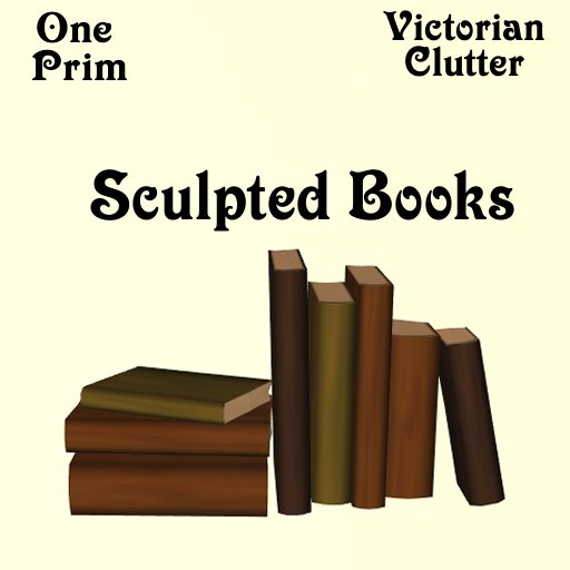Sculpted books [victorian clutter]