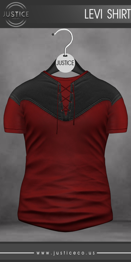 [JUSTICE] LEVI SHIRT - APPLE