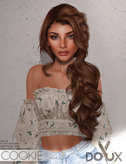 DOUX - Cookie hairstyle [BLOGGER PACK]