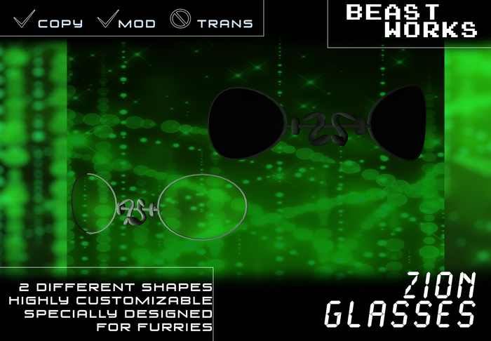 [Beast Works] Zion Glasses