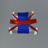 Union Jack Maitreya Peekaboo Miniskirt