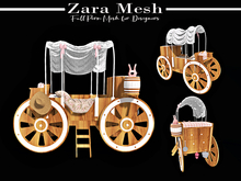 Zara Mesh - Furniture - Kids Wild West Bed - FULL PERM MESH
