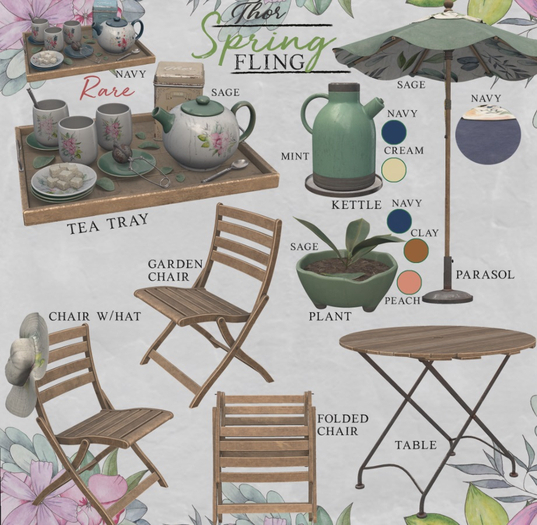 ..::THOR::.. Spring Fling Garden Plant  Navy