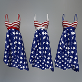 Patriotic Belleza Dress (Fatpack)
