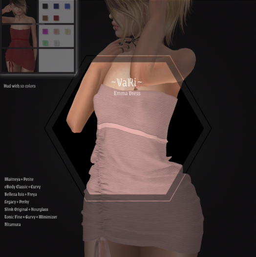 ~VaRi~ Emma Dress FATPACK