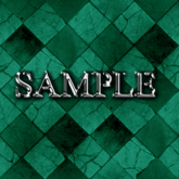 Zoy Texture [ Rhombus Tile 03 ] Seamless - Mint