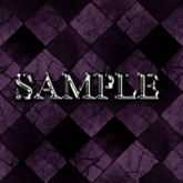 Zoy Texture [ Rhombus Tile 03 ] Seamless - Purple