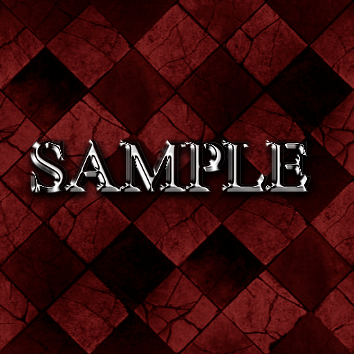 Zoy Texture [ Rhombus Tile 03 ] Seamless - Red