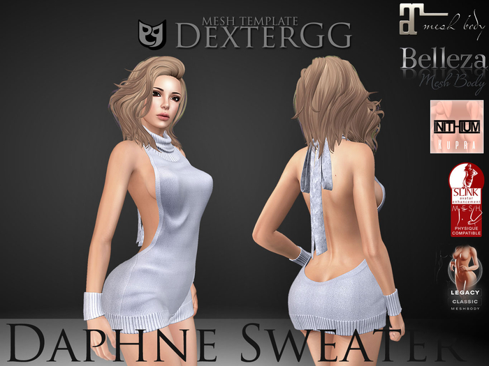[GGTemplate] Daphne Sweater PSD+DAE
