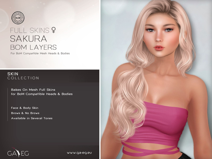 [GA.EG] Full Skins - Sakura - ST2 - BOM
