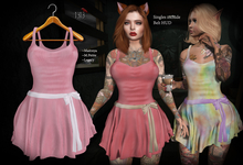 (*<*) 1313 Tabitha Dress - Ribbed Pink
