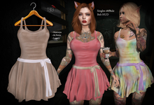 (*<*) 1313 Tabitha Dress - Ribbed Nude