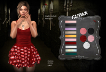 (*<*) 1313 Tabitha Dress - Lips Mini Fatpack