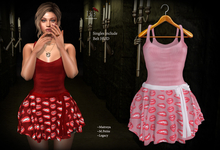 (*<*) 1313 Tabitha Dress - Lips Pink