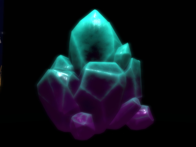 Crystal Teal-Purple
