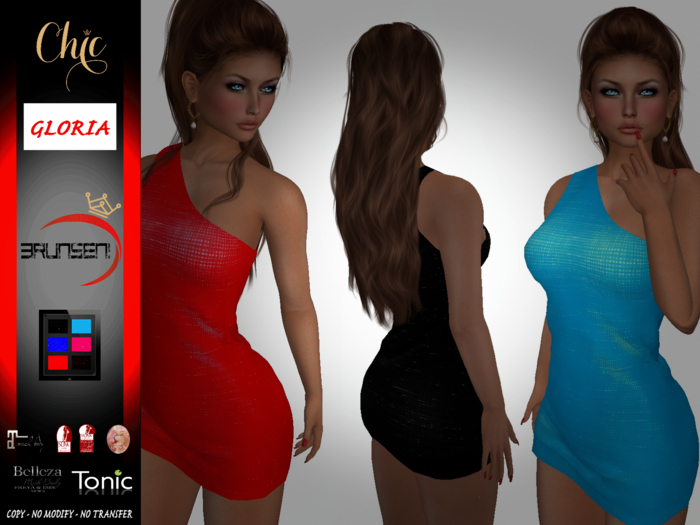 Brunsen couture - Gloria Diamond Dress FATPACK