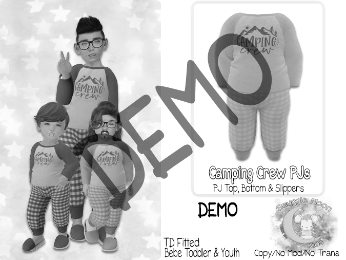 {SMK} Camping Crew Pjs | DEMO