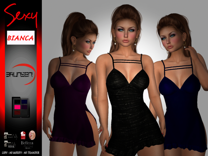 Brunsen couture - Bianca Sexy Babydoll HUD FATPACK
