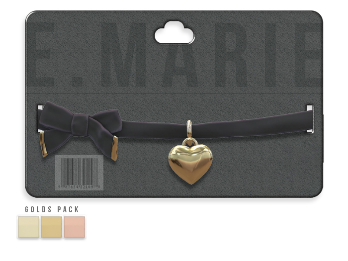 e.marie // Sabina Choker - Golds