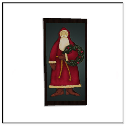 Belle Belle Santa Art