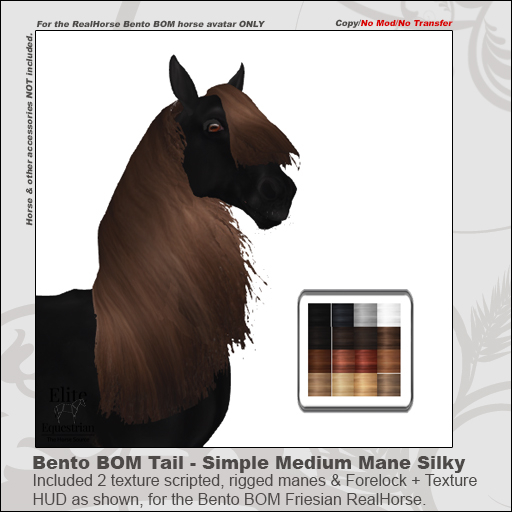 *E* BOMFR Simple Medium Mane Set Silky [Boxed]