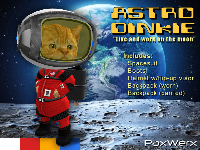 PaxWerx - Astro Dinkie Spacesuit Red