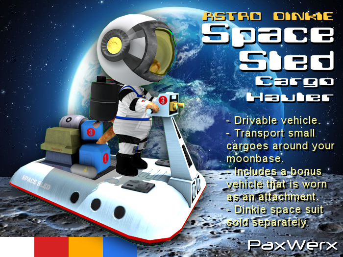 PaxWerx - Astro Dinkie Space Sled - Cargo