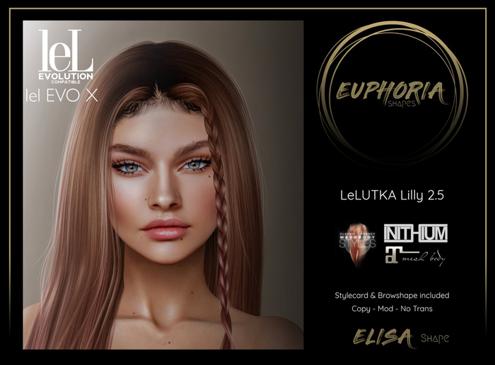 EUPHORIA Shapes - ELISA Shape  ( LeLUTKA - Lilly 2.5 )