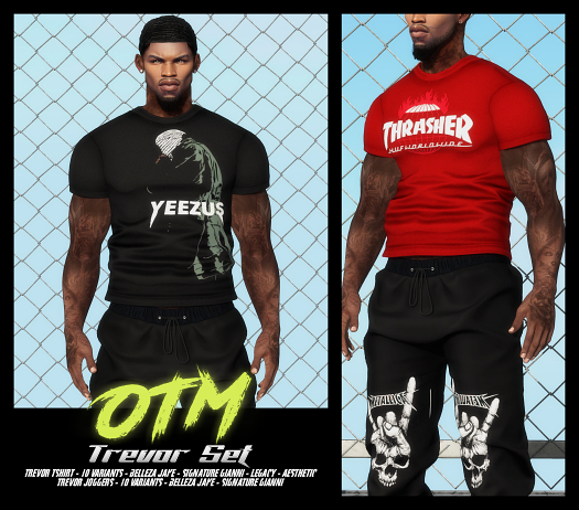 O.T.M " Trevor Fitted Shirts"-DEMO
