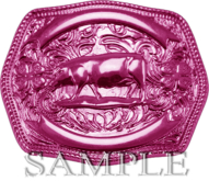 Zoy Alpha Texture [ Swine Buckle ] - Pink