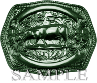 Zoy Alpha Texture [ Swine Buckle ] - Green