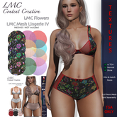 LMC TGA - Flowers - Textures for the LMC Lingerie IV - 