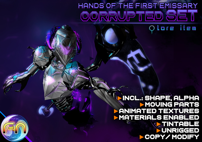 [.fn] Hands of the First Emissary Corrupted Set 1.09 _Boxed