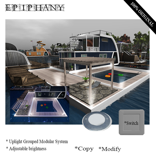Uplights Modular System for Home and Garden