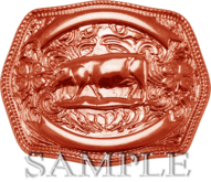 Zoy Alpha Texture [ Swine Buckle ] - Orange
