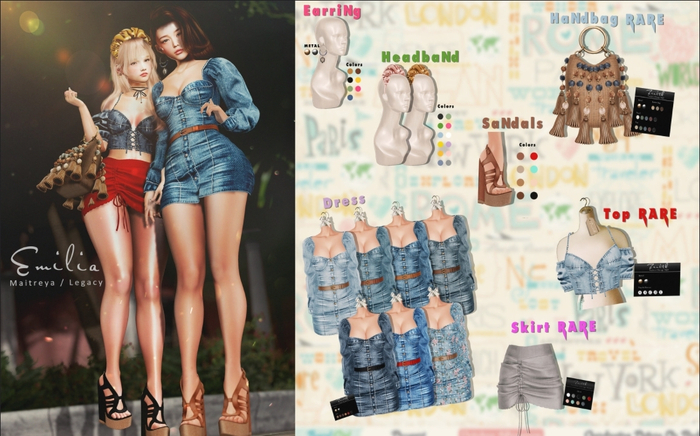 =Zenith=Emilia Platform Sandals (Red) Maitreya