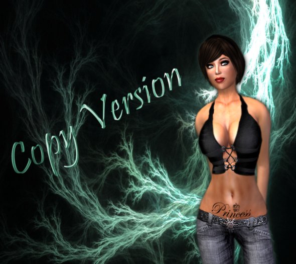 Low Belly Princess Word Tattoo (Copy Version)