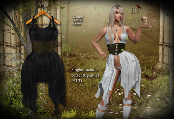 (*<*) 1313 Jasnah Dress - Black