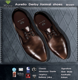 Res_Aurelio Derby Shoes Brown