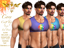 Firebird Cory Crop Top Lips Fat Pack