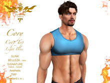 Firebird Cory Crop Top Light Blue