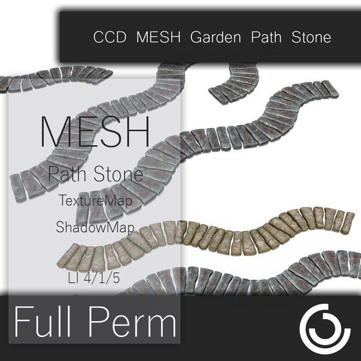 MESH  Garden Path Stone