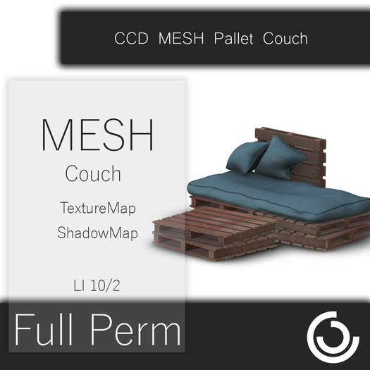 MESH Pallet Couch