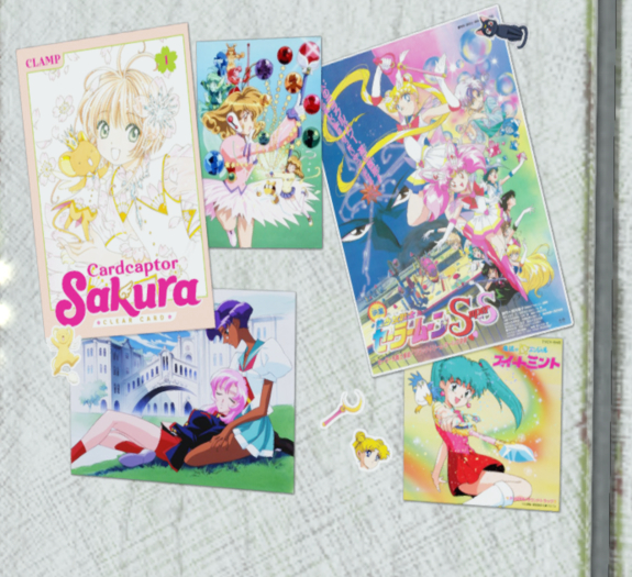 90s Magical Girl Anime Posters