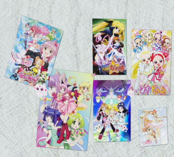 2000s Magical Girl Anime Posters