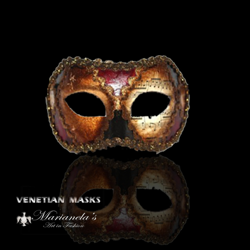 Marianela's Venetian Mask  ARNO HARLEQUIN