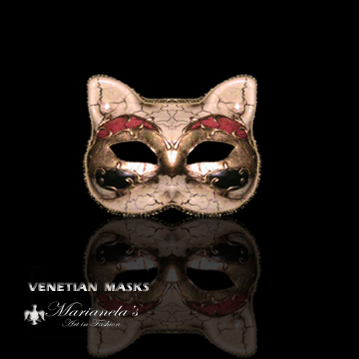 Marianela's Venetian Mask GATTO KRE